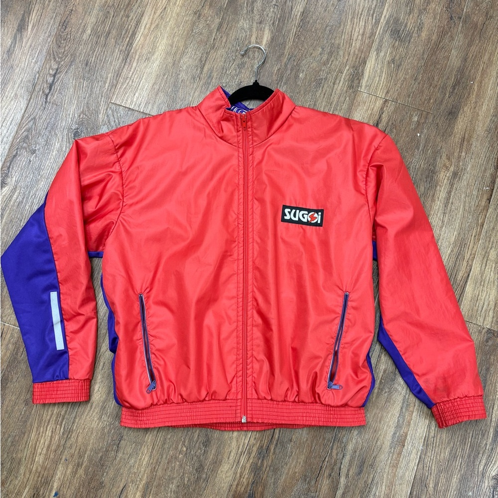 Sugoi Red Jacket with Logo Men’s small
